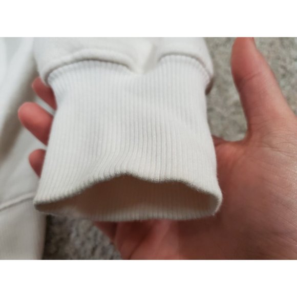 Good American Cold Shoulder Sweatshirt‎ Off White Size 3 - Picture 4 of 8